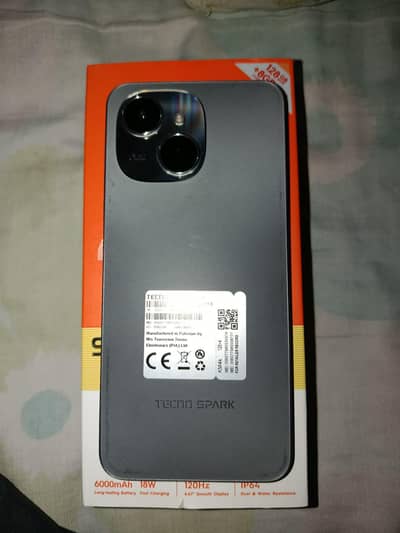 Tecno spark 40c just 33 days used