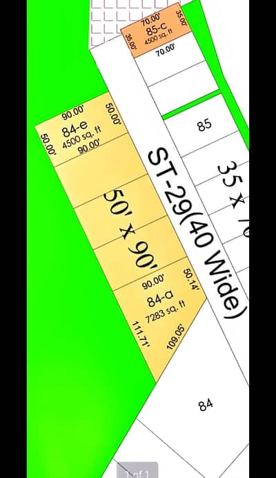 Back Open Extra Land Plot For Sale