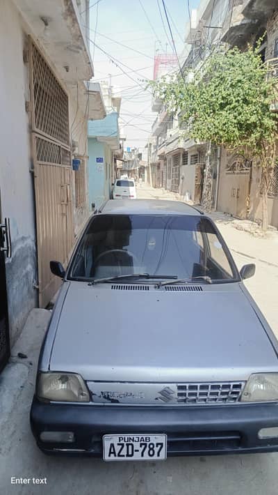 Suzuki mehran model 2004 CNG patrol on file