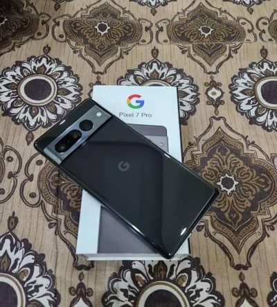 Google pixel 7 pro complete box urgent sale connect wtp no
