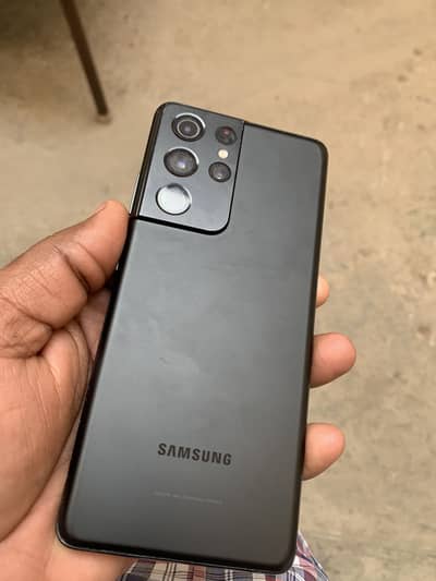 Samsung s21 ultra with imei maych box single sim (p@t-ch) aproves