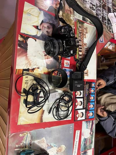 Nikon D5300 with Nikon 50mm F1.8G lens 10/9 condition