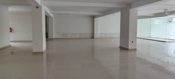 G-8 9,600 Sqft Ground Floor+Lower Ground Floor in New Building available FOR RENT