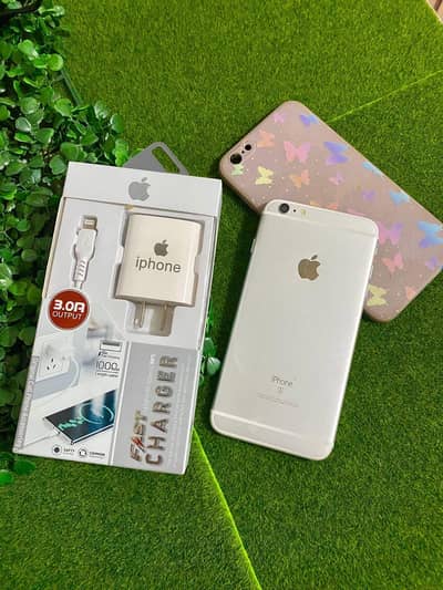 Iphone 6s plus with complete box Whatsapp number 03211838831
