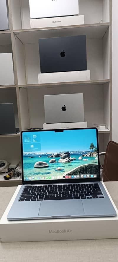 Air M4 2025 13" 16/256 just box open sky blue with warranty