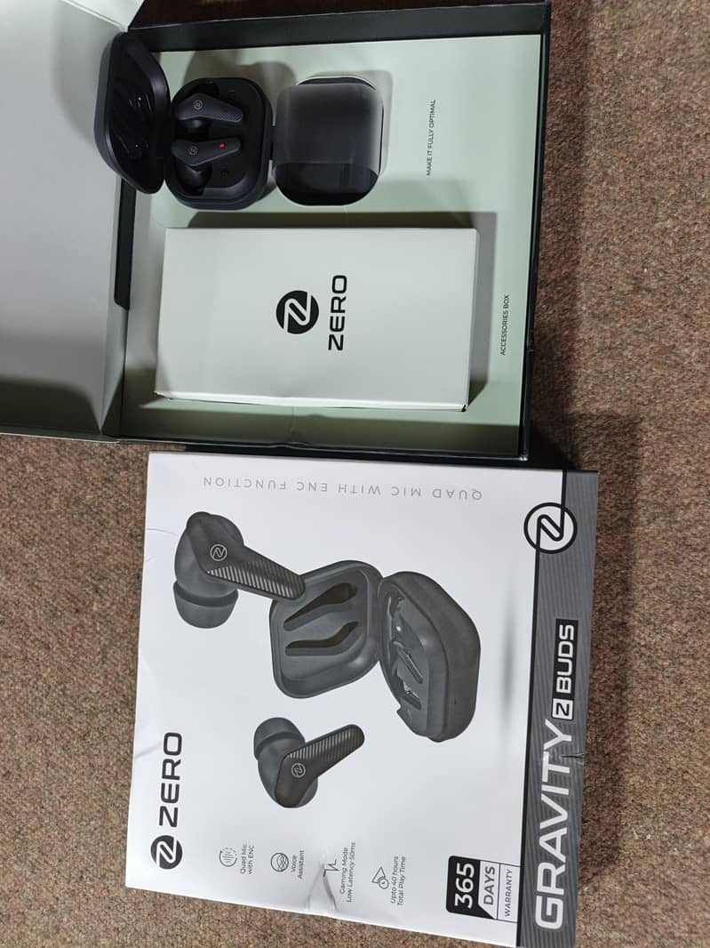 Zero gravity earbuds 0