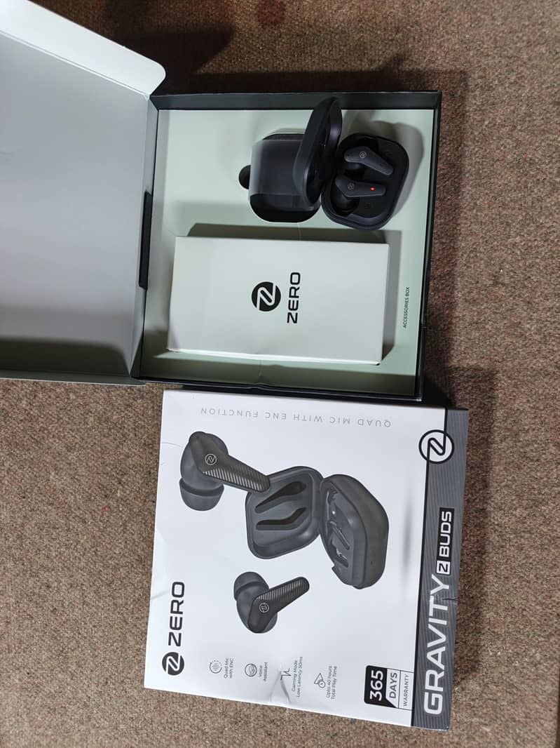Zero gravity earbuds 1