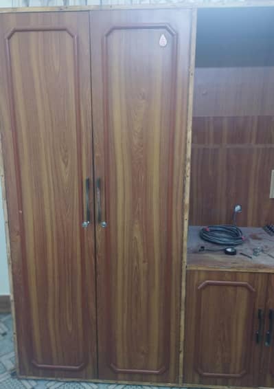 wooden wadrobe
