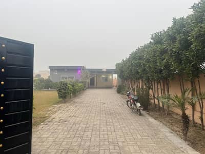 Gated Community 3.3 Kanal Farmhouse For Sale On Top Location Of Barki Road Near DHA Lahore