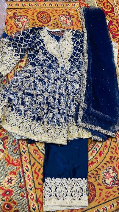 A fancywork new suit ready to wear