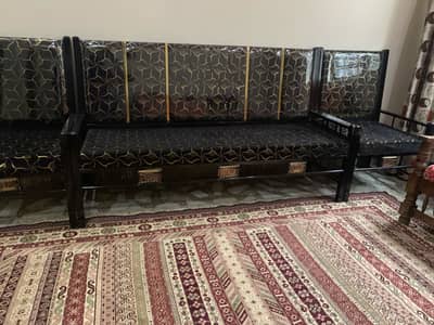 Metal sofa set