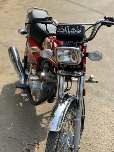 Honda CG125 - Red Colour - 5000Km driven