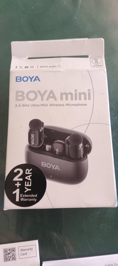 “BOYA Mini 15 Wireless Mic for iPhone (Lightning)