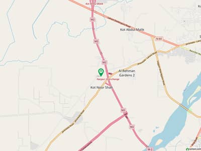 A Block 8 Marla Plot For Sale Main 80 Ft Road