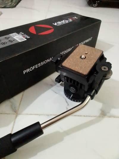 Camera Tripod Head Professional Video Fluid Head KINGJOY VT-1510
