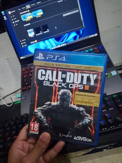 Call of duty black ops 3 gold edition (used) Ps4