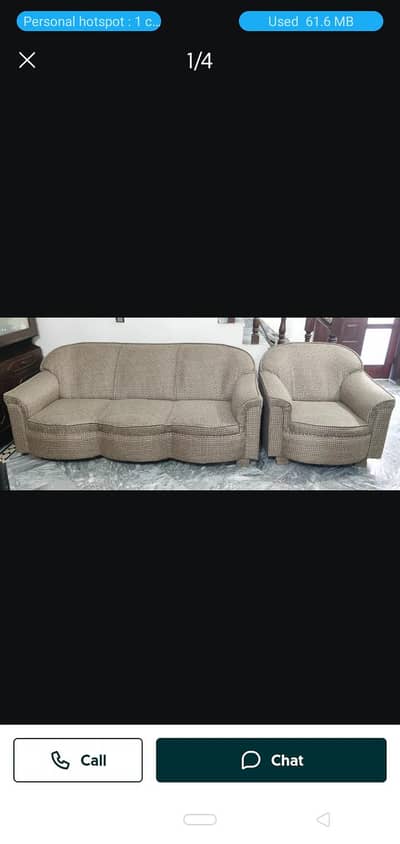 sofa set Used but new condition