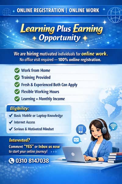 online part time/full time jobs