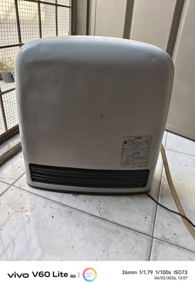 Japnease Electric and Gas Heater for sale