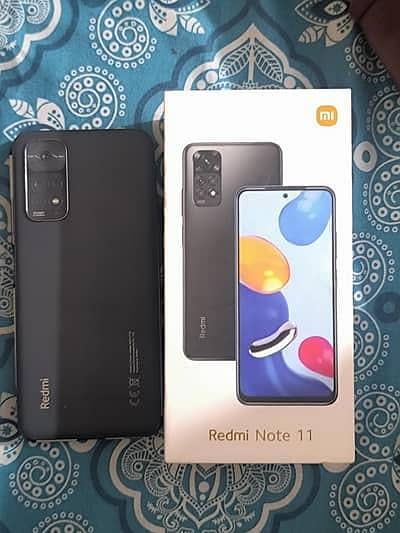 Xiaomi Redmi Note 11 6+6 128 with box