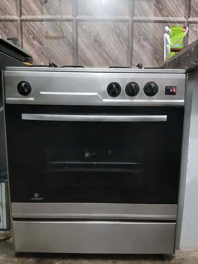 NASGAS COOKING RANGE / BURNER / STOVE - (MODEL DG-327) with OVEN