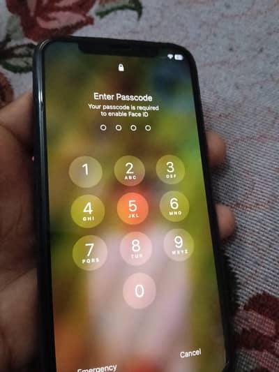 i phone X 64 GB battery change interlink k acha vali battery aa all ok