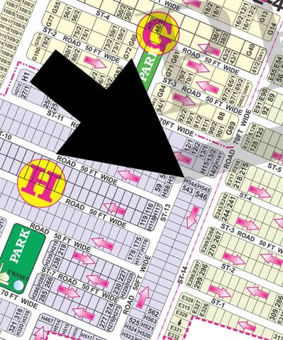 PHASE-5 . CORNER ONE KANAL & 310 SQFT PLOT FOR SALE