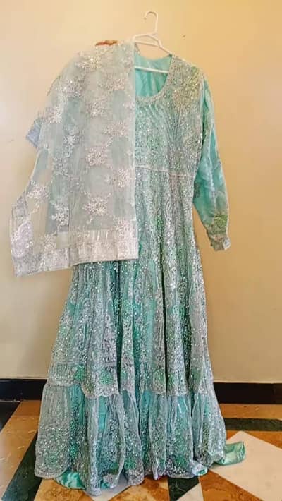 dress for valima and engagement brides