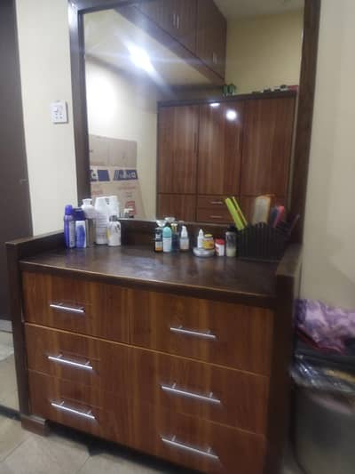Dressing table pure wood 4 drawers