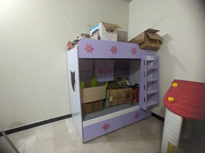 Kids Wooden Bunk Bed