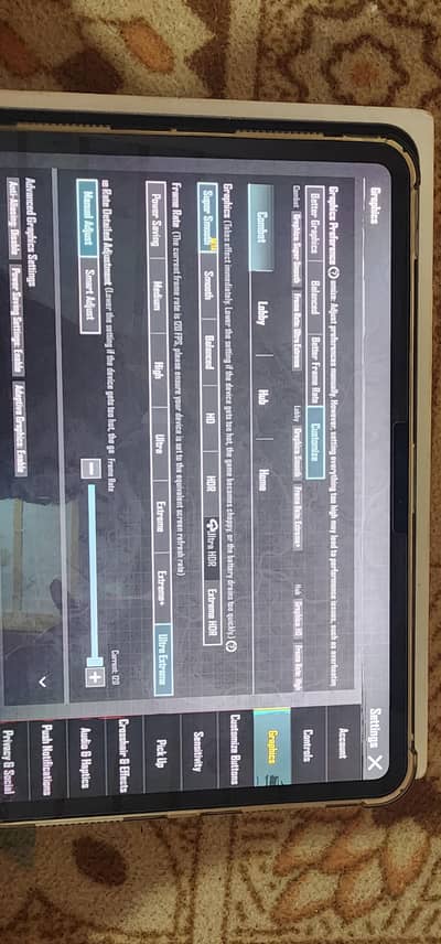 Ipad Pro m4 256gb 120fps Pubg Mobile Beast Gaming Ipad  No Heat issue.