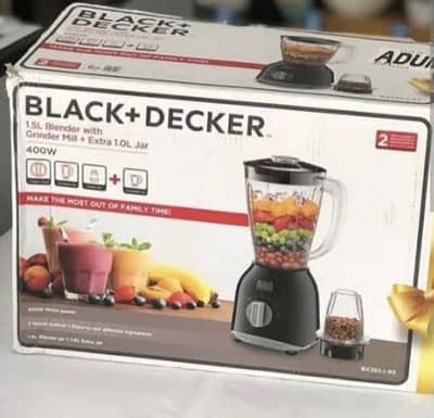 Black & Decker Blender with Grinder | Imported (UAE) | Brand New