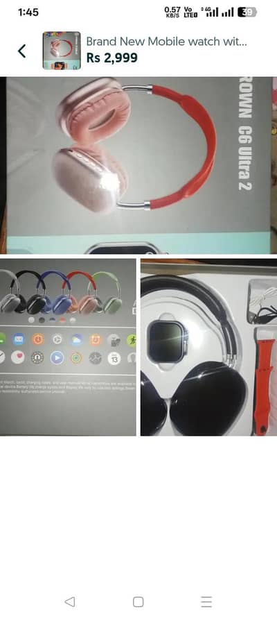 watch with headphones