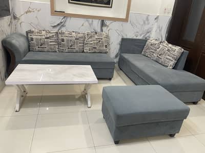 7 Seater L-Shape Sofa for Sale – Good Condition