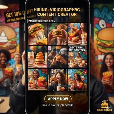 Social Media Content/Vediographic Creator