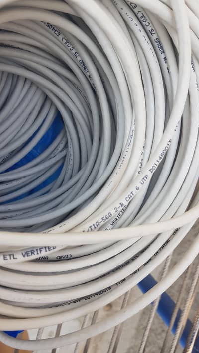 internet and security cameras wire cat 6 made in China 125 meter