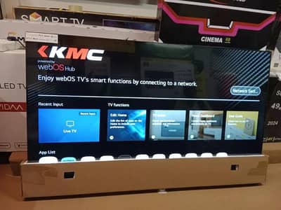 LG 65 inch Web/Os HDR-10 4k Smart led tv Cinematic vision Crystal