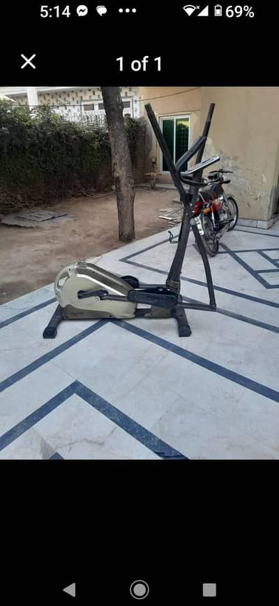 Exercise Cycle Magnetic Trainer Elliptical