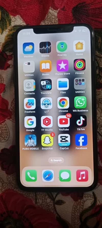 2 monile iPhone x non bypass 256 Or samsung Galaxy grand prime plus