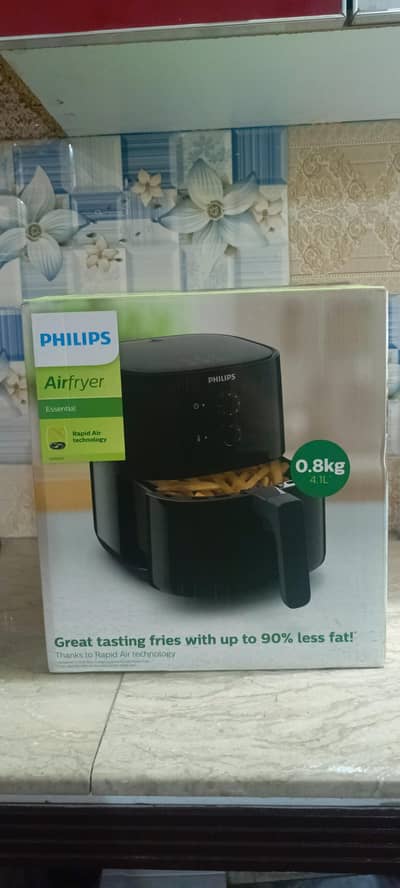 Philips Air Fryer – In Warranty Box Open, Brand New (Use Nahi Hua)