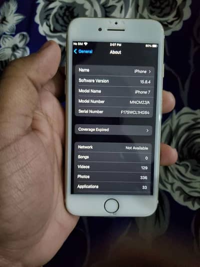 I phone 7 non pta 128gb 10/10/condition