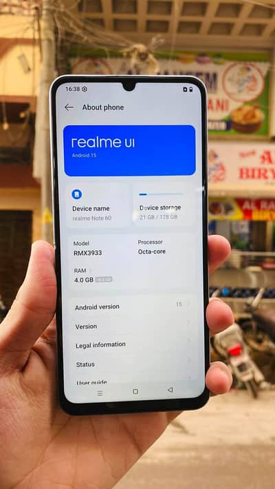 realme note 60 approved