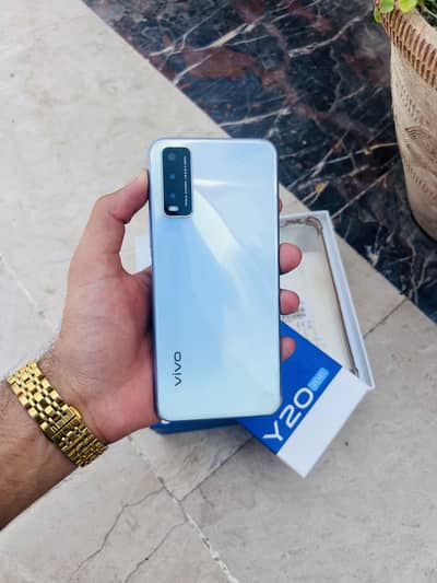 Vivo y 20 with box 10 /10 condition