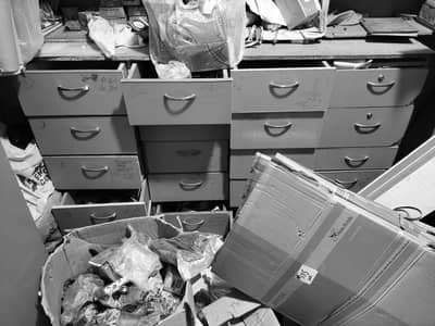 wood counter for shop