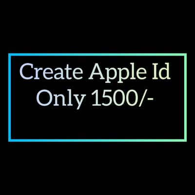 Create New Apple ID of iPhones