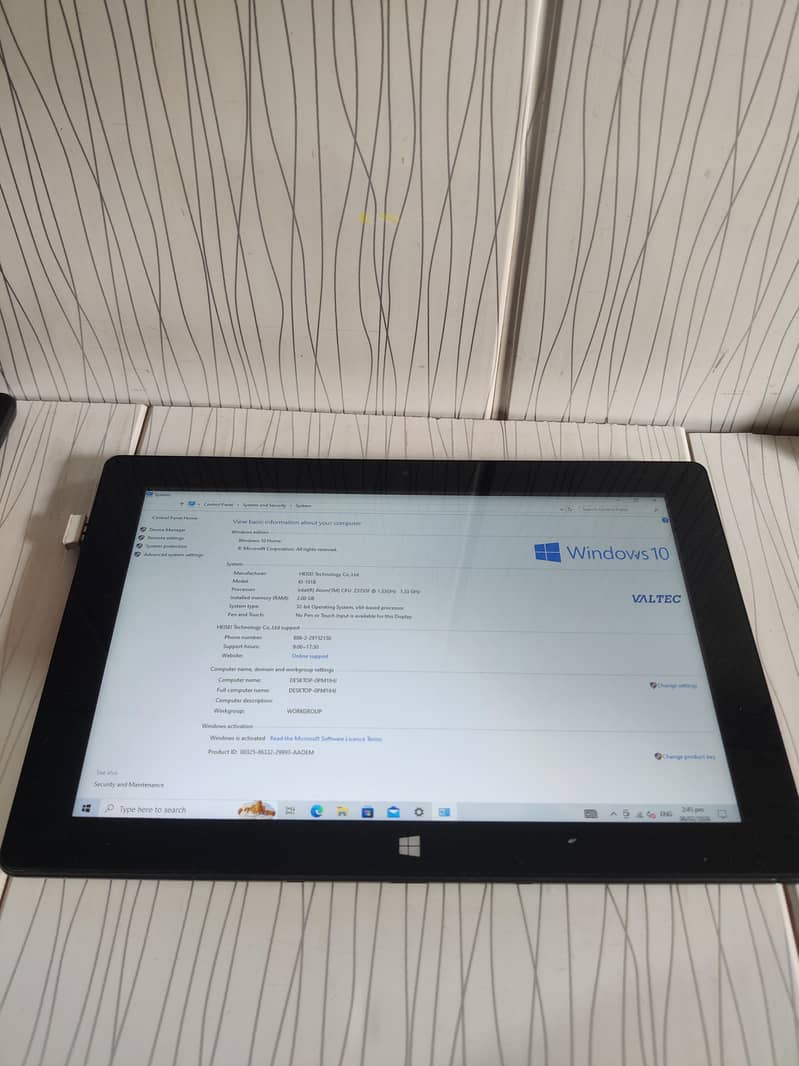 Windows Tablet Valtec 101B 0
