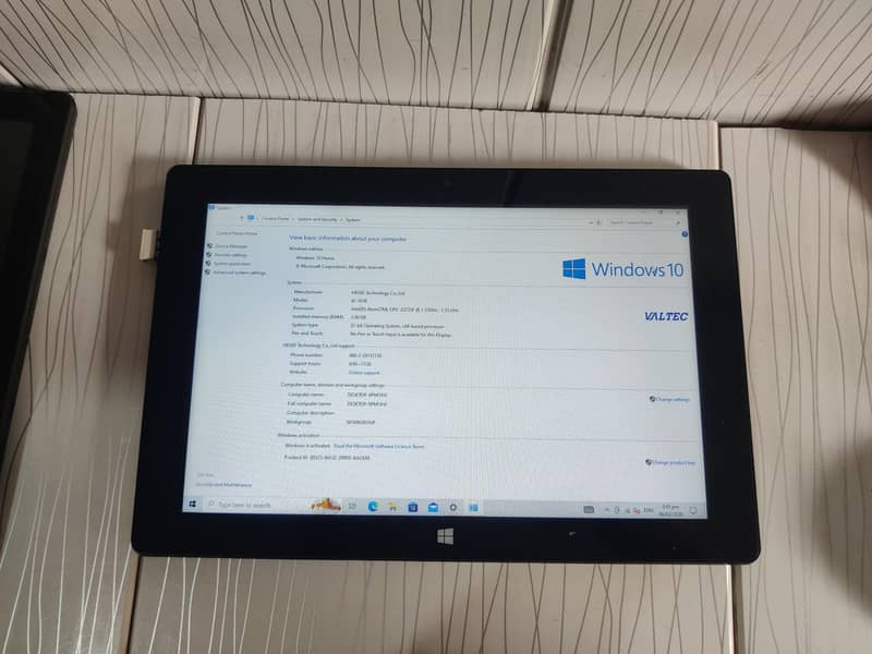 Windows Tablet Valtec 101B 1