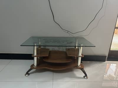 Glass table/console