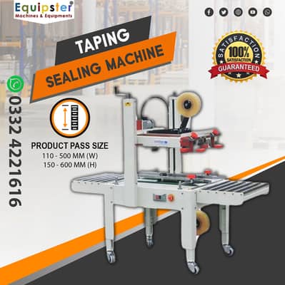 carton taping machine, carton strapping machine, box wrapping machine