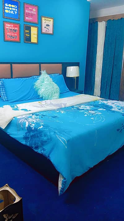 Three bed furnished apartment available for rent in Islamabad markez